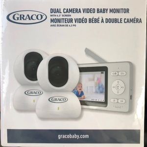 Graco Dual Video Baby Monitor, HD 4.3" Split Screen